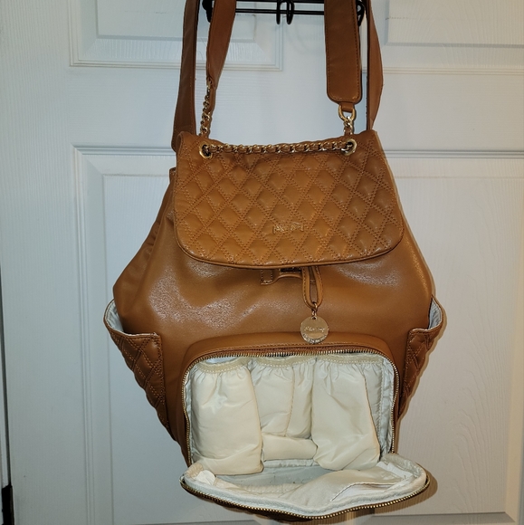 Leather Diaper Bag - Picture 4 of 5